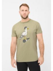 Derbe Koszulka w kolorze khaki rozmiar: XL. Brązowe bezrękawniki Derbe, xl, bez wzorów, z bawełny, bez kołnierzyka, bez ramiączek. Za 118.01 zł.