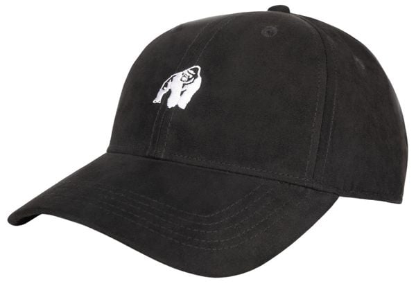 Cody Suede Czapka - Czarny. Czarne czapki z daszkiem GORILLA WEAR, bez wzorów, z poliesteru. Za 190.00 zł.