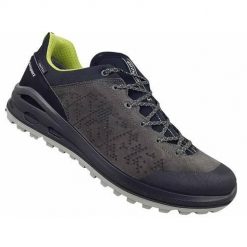 Buty trekkingowe męskie Grisport 15101V12G. Brązowe trekkingi Grisport, bez wzorów, z gumy, bez zapięcia. Za 399.99 zł.