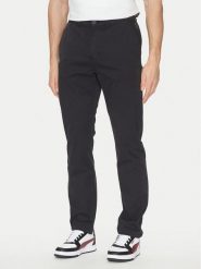 Napapijri Chinosy M-Puyo NP0A4H98 Czarny Slim Fit. Czarne eleganckie spodnie Napapijri, m, z bawełny. Za 279.99 zł.
