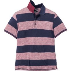 Shirt polo w paski Regular Fit bonprix jeżynowo-ciemnoniebieski w paski. Koszulki polo marki bonprix. Za 69.99 zł.