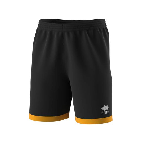 Szorty Errea Barney. Czarne krótkie spodenki sportowe ERREA, m, z aplikacjami, z materiału. Za 139.50 zł.