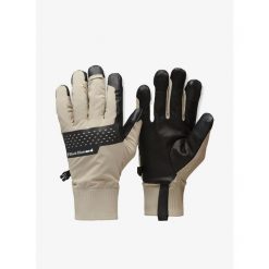 Rękawiczki Black Diamond Alpine Softshell Gloves. Brązowe rękawiczki Black Diamond, bez wzorów, z softshellu. Za 299.99 zł.