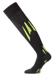 Skarpety narciarskie uniseks Lasting SWW 981 Merino 80%. Czarne skarpety LASTING, bez wzorów, z dzianiny. Za 129.90 zł.