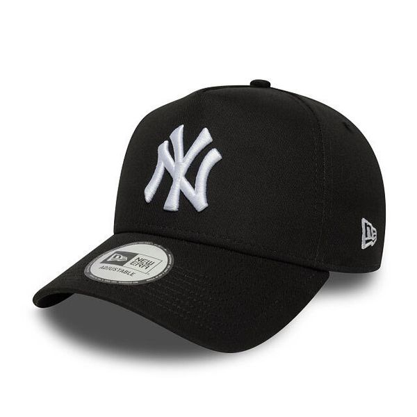 Czapka z daszkiem New Era New York Yankees League Essential Eframe Neyyan. Białe czapki z daszkiem New Era, na lato, bez wzorów, z bawełny. Za 177.50 zł.