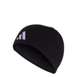 Czapka TIRO LIGHT FLEECE BEANNIE. Białe czapki zimowe Adidas, bez wzorów, z dzianiny. Za 119.00 zł.
