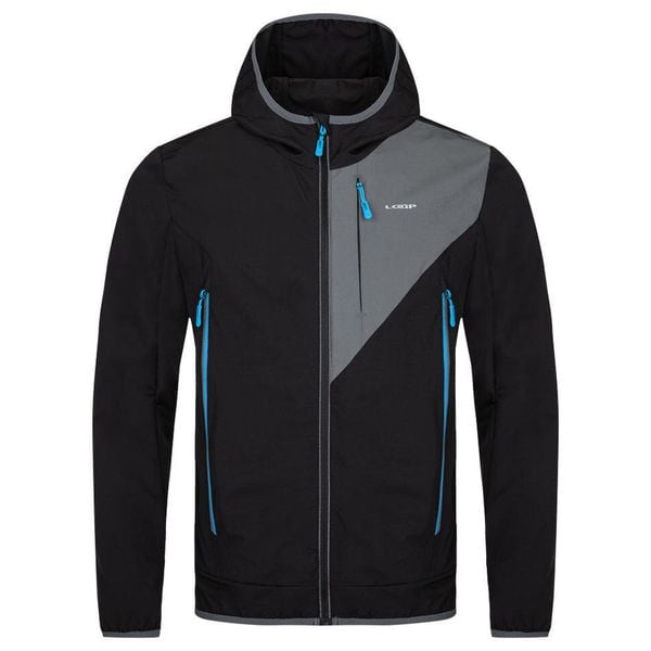 Kurtka softshell męska Glemo Ural M — Slim Fit, niebiesko-szara. Niebieskie kurtki ZEAGLE, m, bez wzorów, z softshellu, bez kaptura. Za 151.95 zł.