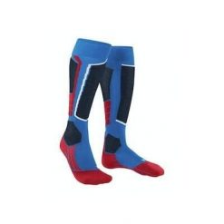Podkolanówki Falke SK2 Intermediate Vegan. Niebieskie skarpety Falke, bez wzorów. Za 191.50 zł.