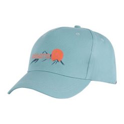 Czapka typu snapback dla mężczyzn i dorosłych. Niebieskie czapki z daszkiem Regatta, bez wzorów, z bawełny. Za 80.00 zł.