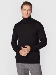 JOOP! Golf 17 Jk-04Donte 30033518 Czarny Regular Fit. Czarne golfy JOOP!, m, bez wzorów, z wełny, bez kołnierzyka, bez ramiączek. Za 599.99 zł.
