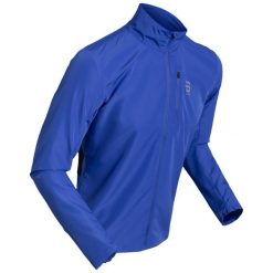 Kurtka wodoodporna Daehlie Sportswear Tempo. Niebieskie kurtki DAEHLIE, l, bez wzorów, z materiału, bez kaptura. Za 435.50 zł.