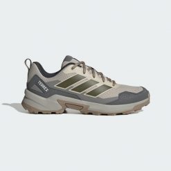 Buty Terrex Eastrail 3. Brązowe buty turystyczne Adidas, bez wzorów, z gumy, bez zapięcia, trekkingowe, adidas terrex. Za 349.00 zł.