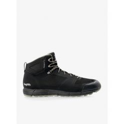 Buty turystyczne męskie Haglofs L.I.M Mid Proof Eco. Czarne buty trekkingowe Haglöfs, bez wzorów, bez zapięcia, trekkingowe. Za 492.99 zł.