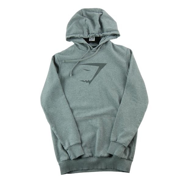 Second life - Bluza z kapturem męska Gymshark szara - Jak nowy. Szare bluzy z kapturem GYMSHARK, l, bez wzorów, z materiału, z kapturem. Za 127.76 zł.