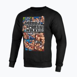 Bluza męska Octagon Trenuj Sporty Walki. Czarne bluzy OCTAGON, m, bez wzorów, bez kaptura. Za 219.99 zł.