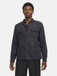Jack&Jones Koszula jeansowa Travis 12269262 Czarny Comfort Fit. Czarne koszule Jack&Jones, l, bez wzorów, z bawełny, bez kołnierzyka, bez ramiączek. Za 119.99 zł.