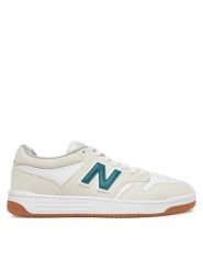 New Balance Sneakersy NM480JDI Biały. Białe buty sportowe casual New Balance, bez wzorów, ze skóry, bez zapięcia. Za 289.99 zł.
