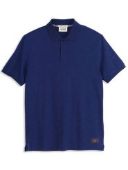 Scotch & Soda Koszulka polo w kolorze granatowym rozmiar: M. Niebieskie koszulki polo Scotch & Soda, m, bez wzorów, z bawełny, bez kołnierzyka, bez ramiączek. Za 92.86 zł.