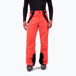 Spodnie narciarskie Rossignol Hero Insulated Ski Pant Neon Red - M. Brązowe spodnie narciarskie i snowboardowe Rossignol, m, bez wzorów, narciarskie. Za 919.00 zł.