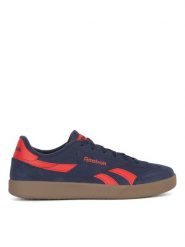 Reebok Sneakersy SMASH EDGE 100220398 Granatowy. Niebieskie buty sportowe casual Reebok, bez wzorów, ze skóry, bez zapięcia. Za 279.99 zł.
