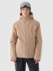 4F Kurtka narciarska membrana 5000 męska - brązowa 3XL. Brązowe kurtki narciarskie i snowboardowe 4F, m, bez wzorów, z poliesteru, narciarskie. W wyprzedaży za 139.99 zł.