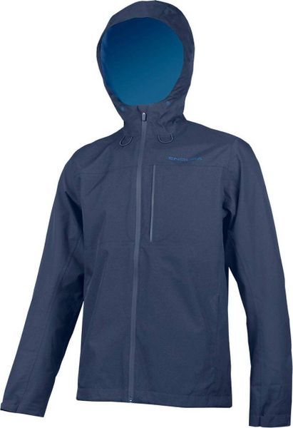 Wodoodporna kurtka z kapturem Endura Hummvee. Niebieskie kurtki ENDURA, m, bez wzorów, z materiału, z kapturem. Za 519.99 zł.
