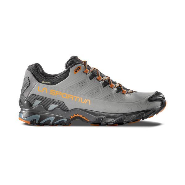 Buty trekkingowe La Sportiva Ultra Raptor II Leather GTX. Szare buty turystyczne La Sportiva, bez wzorów, z gore-texu, bez zapięcia, trekkingowe, gore-tex. Za 878.00 zł.