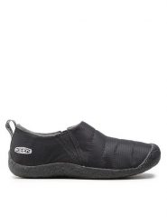 Keen Półbuty Howser II M 1023997 Czarny. Czarne eleganckie półbuty Keen, bez wzorów, z materiału, bez obcasa, bez zapięcia. Za 199.99 zł.