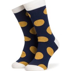 Skarpety Wysokie Męskie DOTS SOCKS - DTS-SX-109-X Czarny. Czarne skarpety Dots Socks, bez wzorów, z bawełny. Za 19.90 zł.