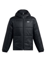 Under Armour Kurtka pikowana w kolorze czarnym rozmiar: XL. Czarne kurtki Under Armour, xl, bez wzorów, bez kaptura. Za 274.24 zł.