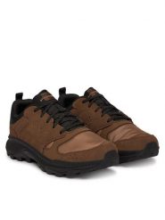 Merrell Trekkingi Tempo Sol J524801 Brązowy. Brązowe buty trekkingowe Merrell, bez wzorów, ze skóry, bez zapięcia. Za 379.99 zł.