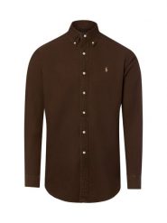 Polo Ralph Lauren koszula codzienna Mężczyźni Modern Fit Bawełna brązowy, L. Brązowe koszule Polo Ralph Lauren, l, bez wzorów, z bawełny, bez kołnierzyka, bez ramiączek. Za 689.95 zł.
