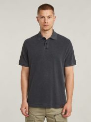 G-Star Koszulka polo w kolorze antracytowym rozmiar: XL. Czarne koszulki polo G-Star, xl, bez wzorów, z bawełny, bez kołnierzyka, bez ramiączek. Za 183.59 zł.