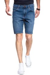 SPODENKI WRANGLER 5 PKT SHORT THE LOOK W14CKP117 112126601. Szorty Wrangler, m, bez wzorów, z jeansu. Za 169.99 zł.