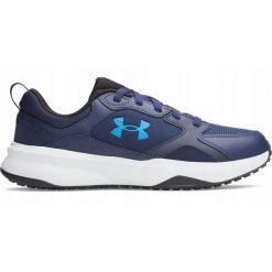 Buty biegowe Under Armour Charged Edge. Niebieskie buty do biegania Under Armour, bez wzorów, bez zapięcia, do biegania. Za 190.99 zł.