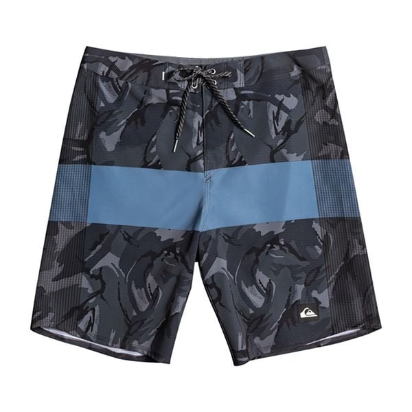 Szorty kąpielowe męskie Quiksilver Highlite Arch 19". Szare krótkie spodenki sportowe Quiksilver, m, bez wzorów, z elastanu. Za 149.99 zł.