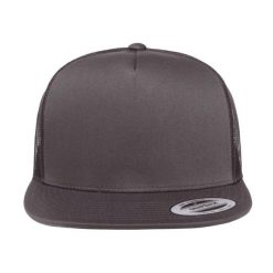 Klasyczna Czapka Z Daszkiem. Czarne czapki z daszkiem FLEXFIT, bez wzorów, z bawełny. Za 49.99 zł.