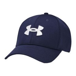 Czapka Z Daszkiem Blitzing. Niebieskie czapki z daszkiem Under Armour, bez wzorów. Za 121.99 zł.