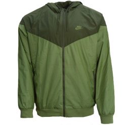 Kurtka przejściowa męska Nike Windrunner Jacket wiatrówka. Zielone kurtki Nike, m, bez wzorów, bez kaptura. Za 279.99 zł.