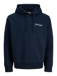 Jack & Jones Bluza w kolorze granatowym rozmiar: XXL. Niebieskie bluzy Jack & Jones, xxl, bez wzorów, z kapturem. Za 124.95 zł.