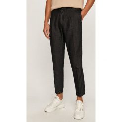 Scotch & Soda - Spodnie. Niebieskie eleganckie spodnie Scotch & Soda, z materiału. W wyprzedaży za 299.90 zł.