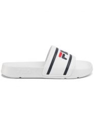 Fila Klapki Morro Bay Slipper 2.0 1010930.1FG Biały. Białe klapki Fila, ze skóry. Za 69.99 zł.