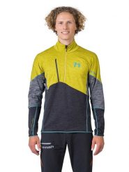 Hannah Koszulka funkcyjna "Niro" w kolorze żółto-szarym rozmiar: L. Szare t-shirty sportowe Hannah, bez wzorów, z materiału, bez ramiączek, outdoorowe. Za 295.99 zł.