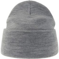 Czapka Unisex Dla Dorosłych Pure Recycled Beanie. Szare czapki zimowe ATLANTIS, bez wzorów. Za 45.99 zł.
