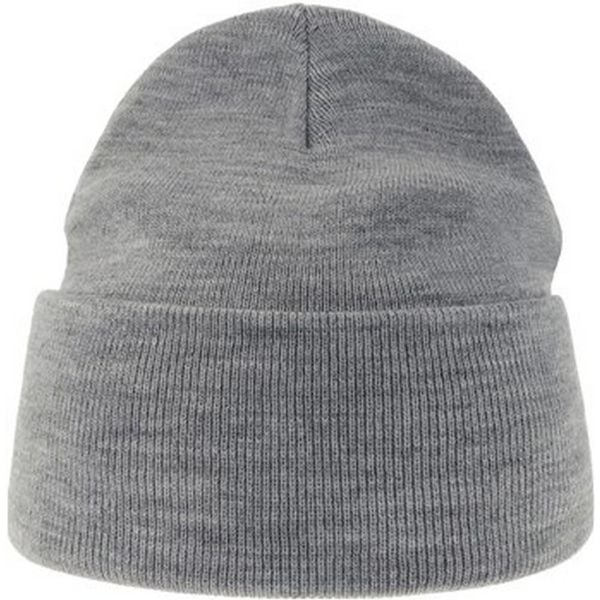 Czapka Unisex Dla Dorosłych Pure Recycled Beanie. Szare czapki zimowe ATLANTIS, bez wzorów. Za 49.99 zł.