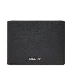 Portfel męski Calvin Klein. Czarne portfele CALVIN KLEIN, bez wzorów. Za 279.99 zł.
