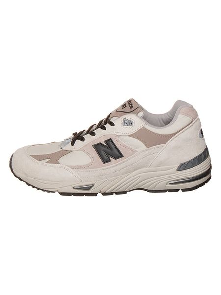 New Balance Skórzane sneakersy "991" w kolorze beżowym rozmiar: 44. Brązowe buty sportowe casual New Balance, bez wzorów, bez zapięcia. Za 651.91 zł.