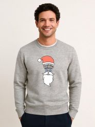 WOOOP Bluza "Dont stop believin" w kolorze szarym rozmiar: L. Szare bluzy Wooop, l, bez wzorów, z bawełny, bez kaptura. Za 143.90 zł.