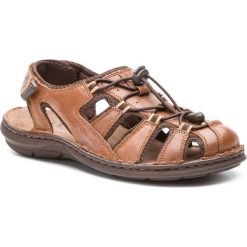 Sandały LASOCKI FOR MEN MI07-A426-A282-27. Czarne sandały Lasocki For Men, z nubiku, bez zapięcia. Za 149.99 zł.