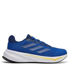 Buty do biegania adidas. Niebieskie buty do biegania Adidas, bez wzorów, bez zapięcia, do biegania. Za 219.99 zł.
